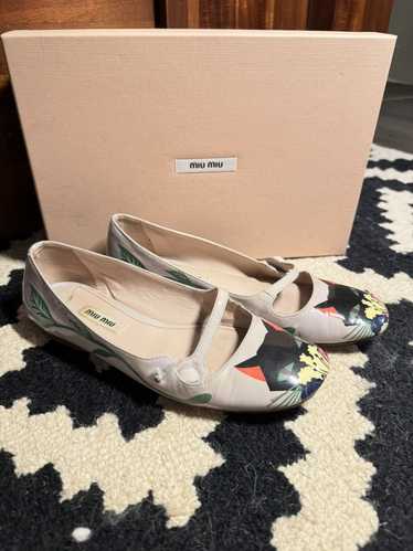 Miu Miu Miu Miu Cat Maryjane Flat