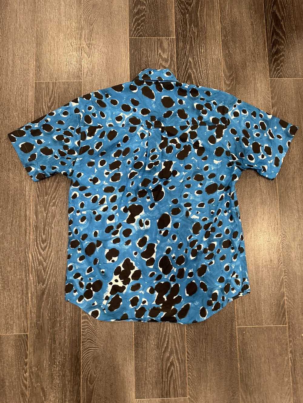 Marni Marni abstract-print cotton shirt size 50 /M - image 8