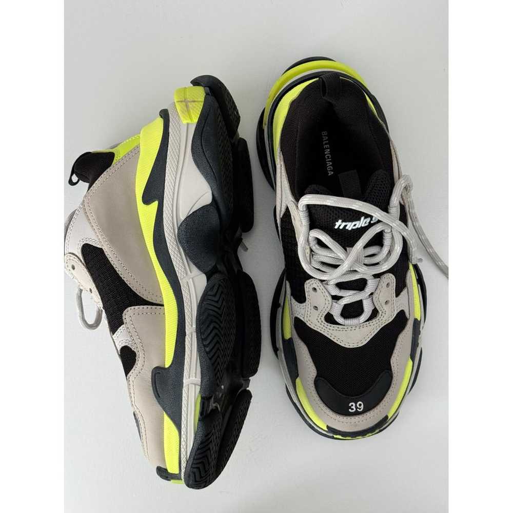 Balenciaga Triple S leather trainers - image 4