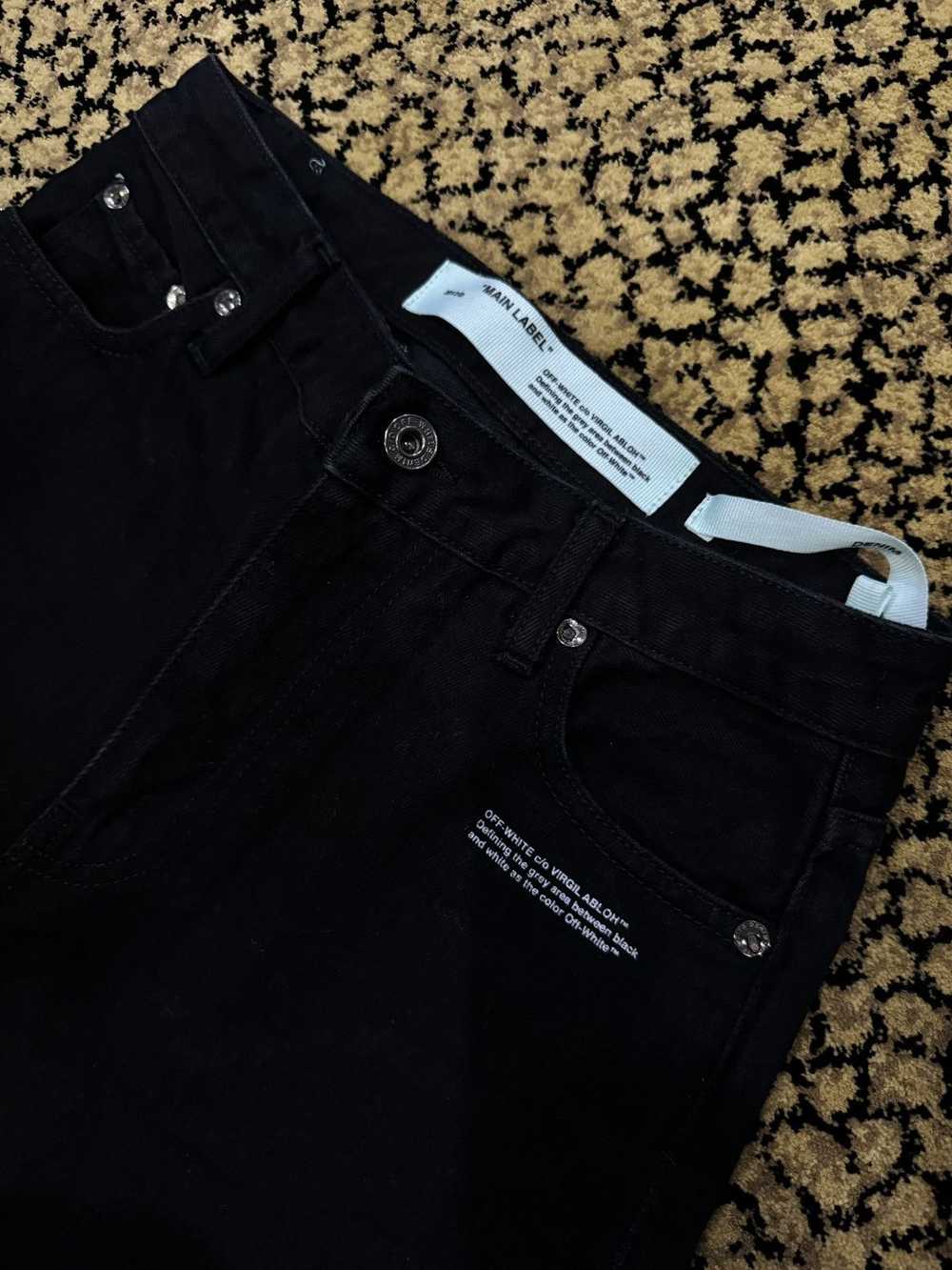 Off-White Off White Denim Black - image 2