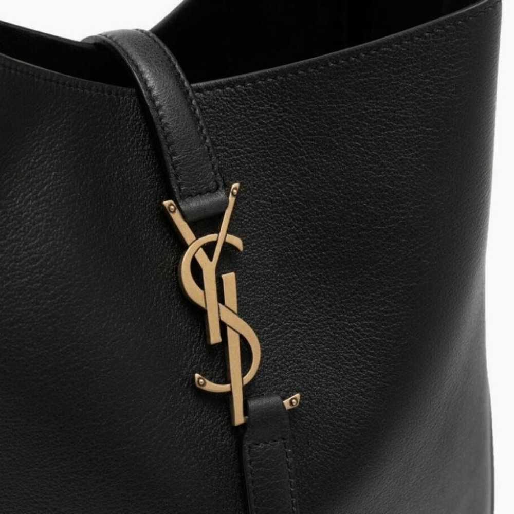 Saint Laurent Le 5 à 7 leather handbag - image 3