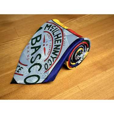 Tabasco TABASCO Multicolor Necktie Silk Made in U… - image 1