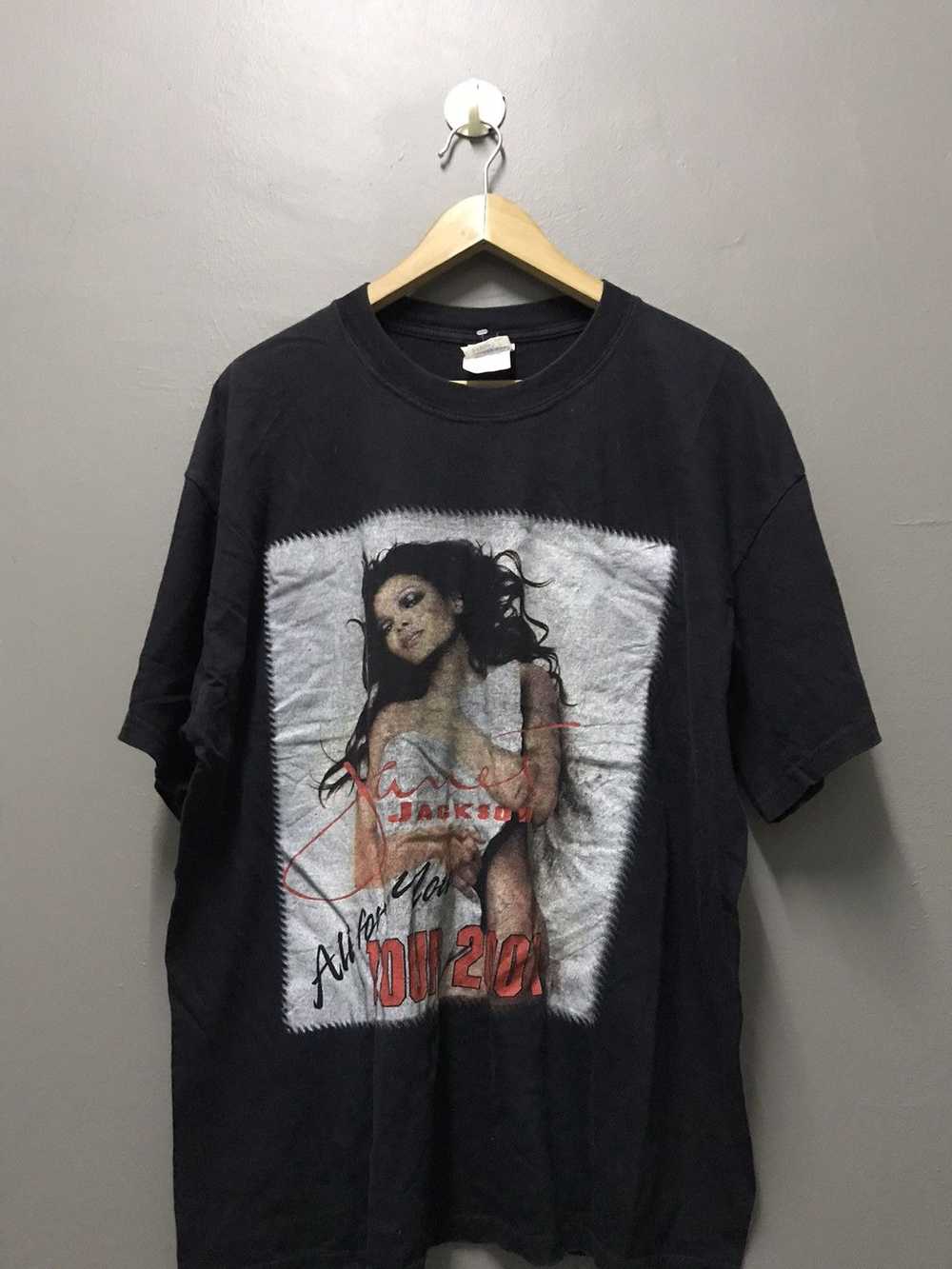 Rap Tees × Vintage VTG JANET JACKSON TOUR 2001 AL… - image 3