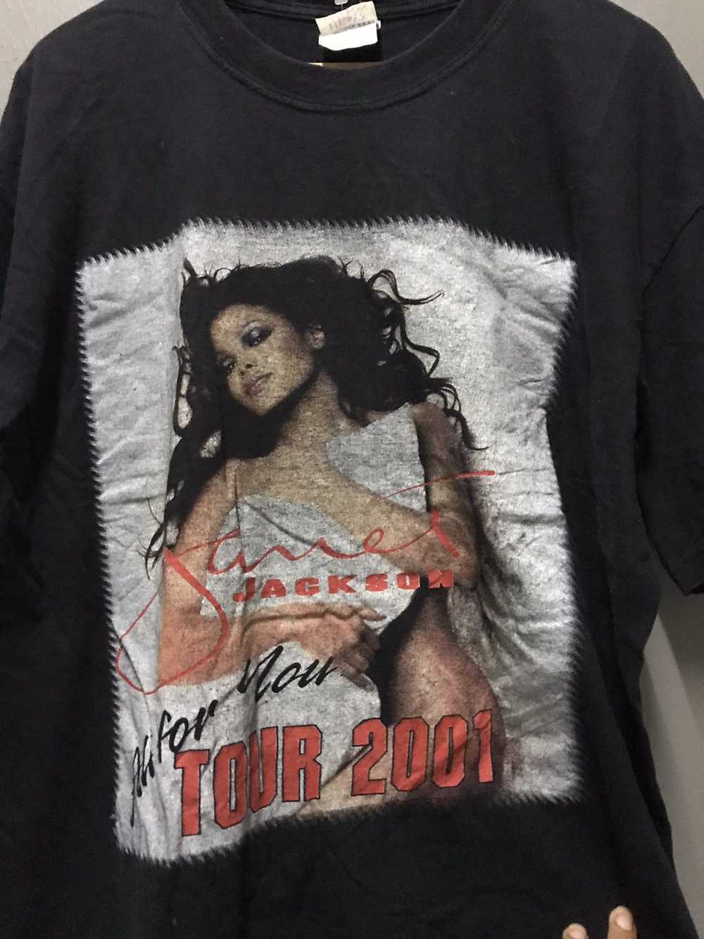 Rap Tees × Vintage VTG JANET JACKSON TOUR 2001 AL… - image 5