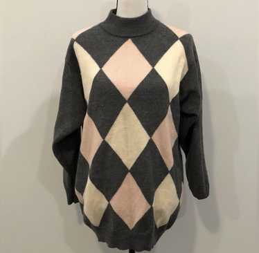 Other Liz Claiborne Argyle Sweater - image 1