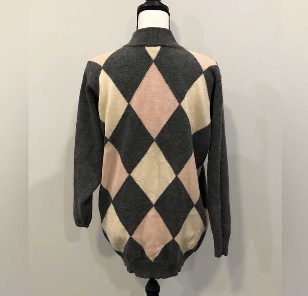 Other Liz Claiborne Argyle Sweater - image 3