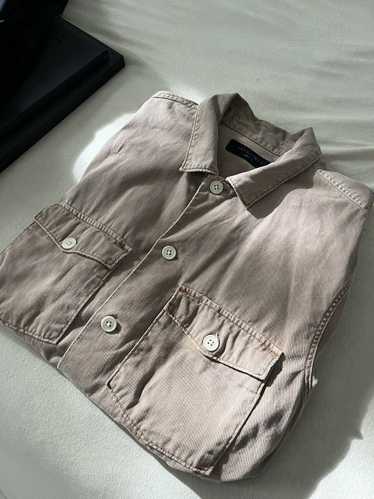 Allsaints Allsaints spotter shirt in Washed pink