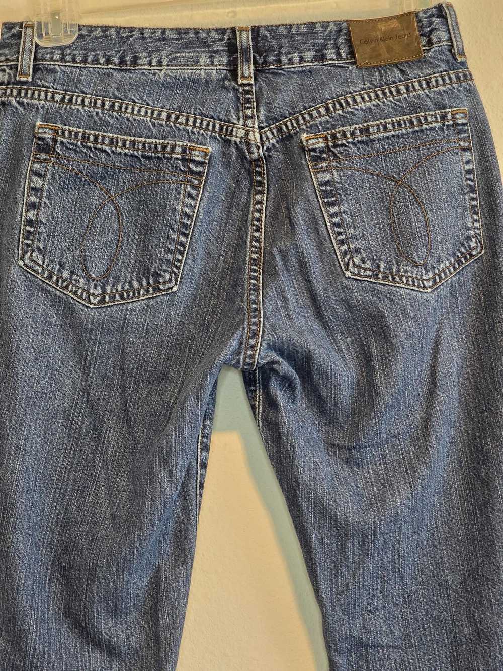 Calvin Klein vintage Calvin Klein Denim Jeans Fla… - image 4