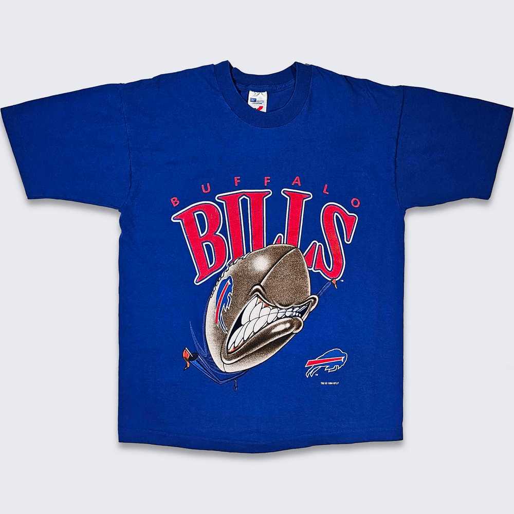 NFL × Vintage Buffalo Bills Vintage 90s Cartoon T… - image 1