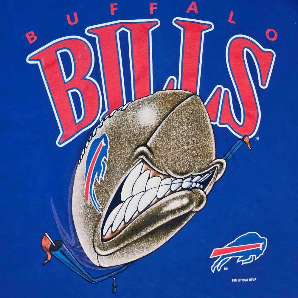 NFL × Vintage Buffalo Bills Vintage 90s Cartoon T… - image 2