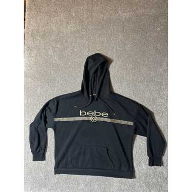 Bebe Bebe Sport Hoodie Womens 3X Plus Gold Metalli