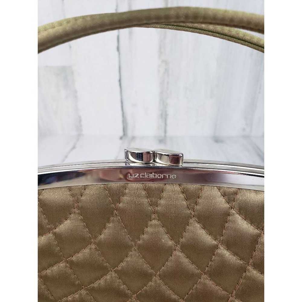 Other Liz Claiborne Nylon Metallic Gold Handbag W… - image 2