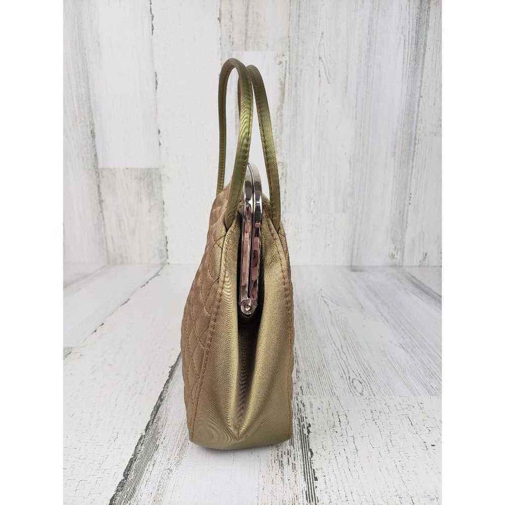 Other Liz Claiborne Nylon Metallic Gold Handbag W… - image 6