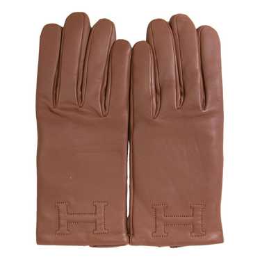 Hermès Leather gloves