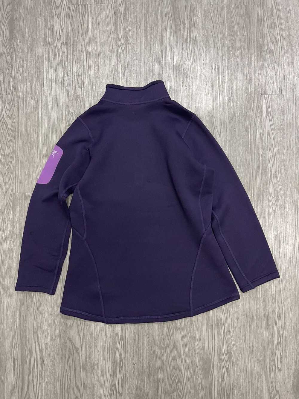 Arc'Teryx × Polartec Arc’teryx purple half zipper… - image 12