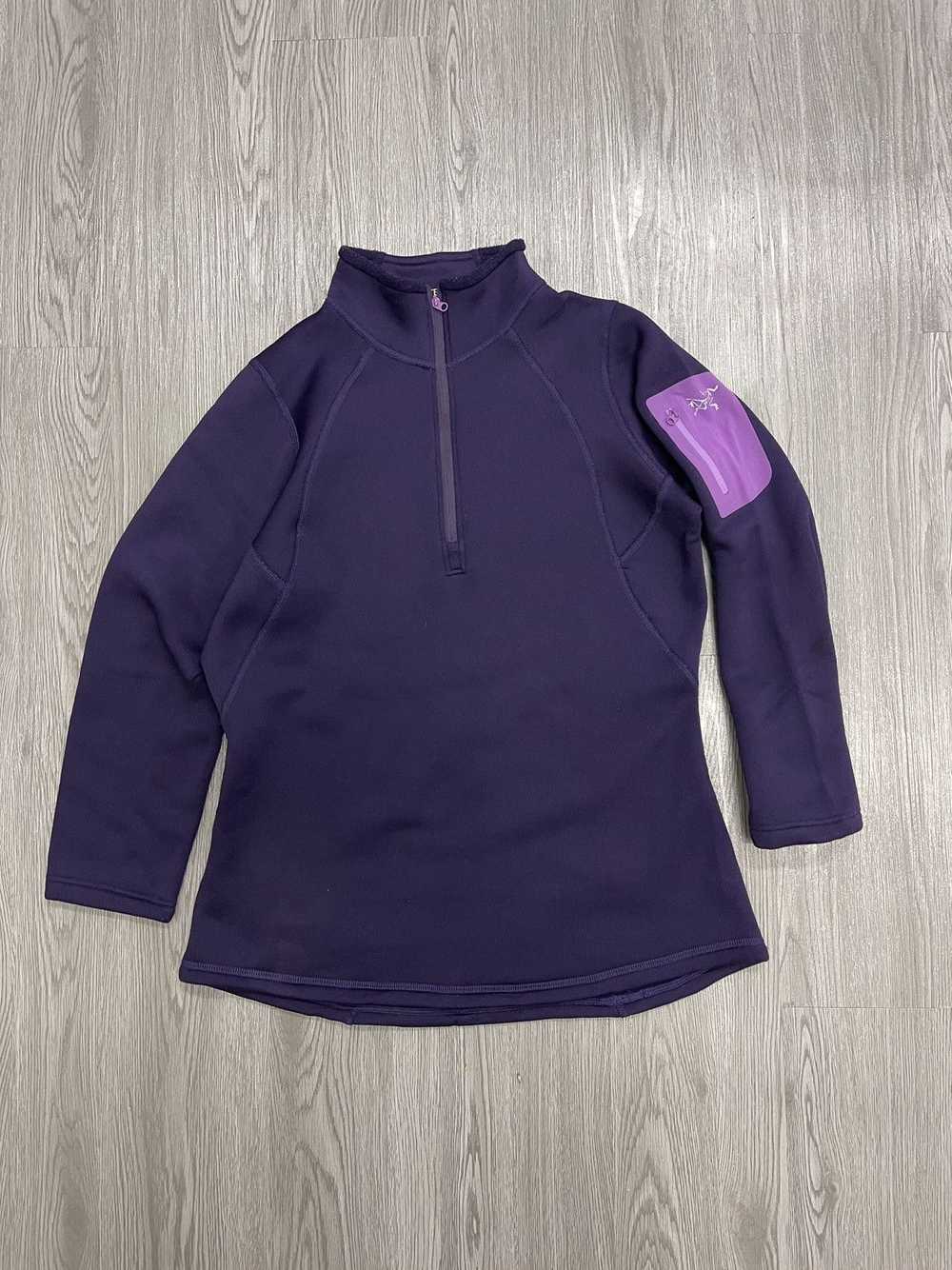 Arc'Teryx × Polartec Arc’teryx purple half zipper… - image 4