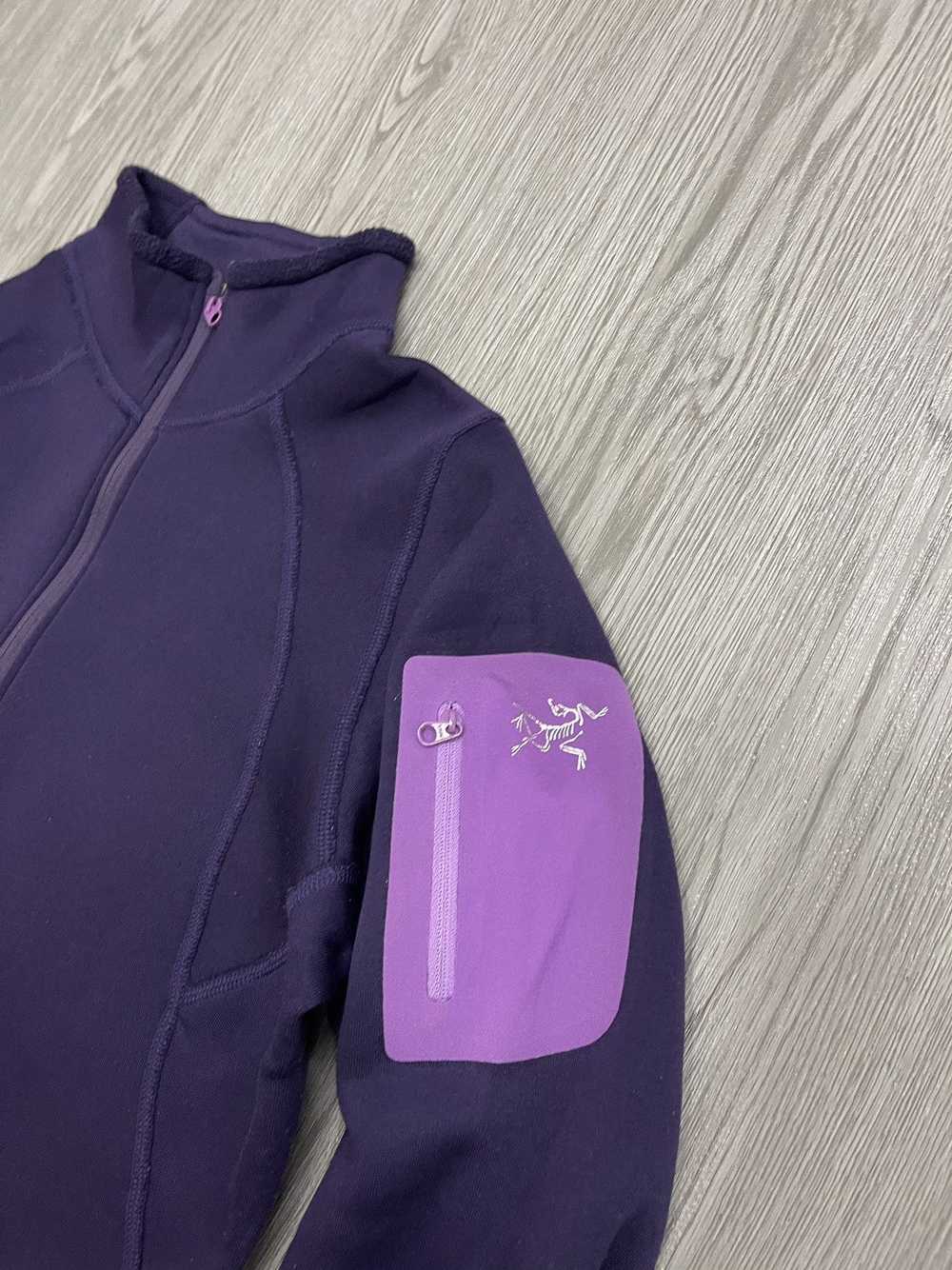 Arc'Teryx × Polartec Arc’teryx purple half zipper… - image 5