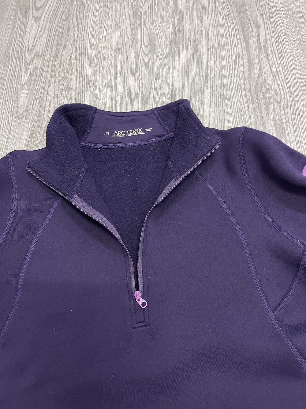 Arc'Teryx × Polartec Arc’teryx purple half zipper… - image 8