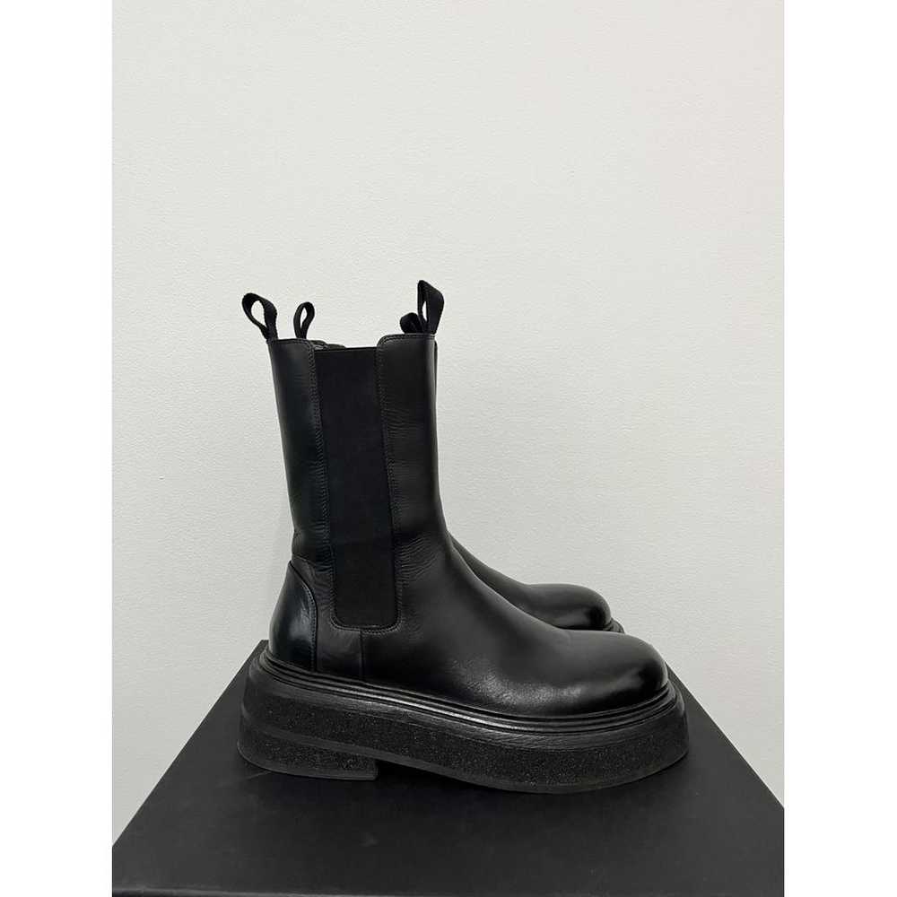 Marsèll Leather biker boots - image 7