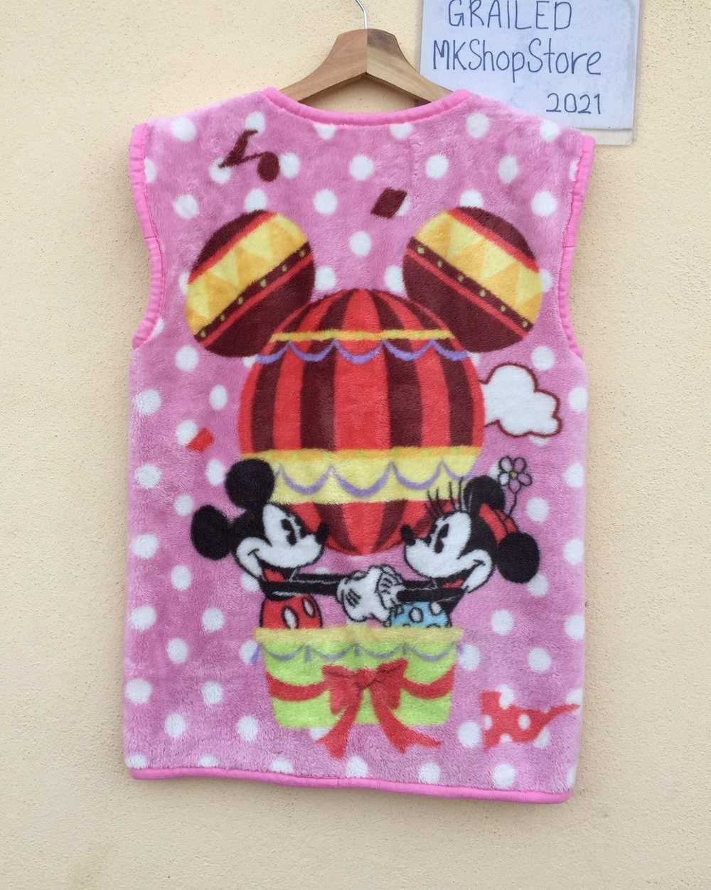 Disney × Mickey Mouse Mickey & Minnie sleeveless … - image 7