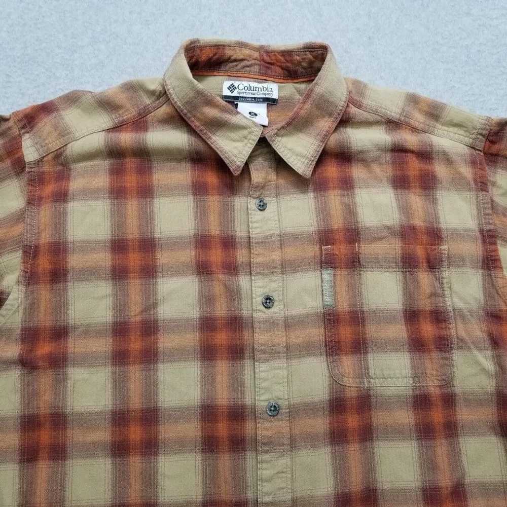 Columbia Columbia Shirt Mens XL Plaid Button Up P… - image 2