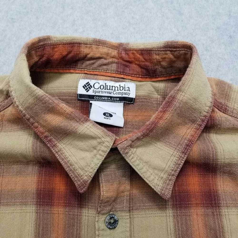 Columbia Columbia Shirt Mens XL Plaid Button Up P… - image 4