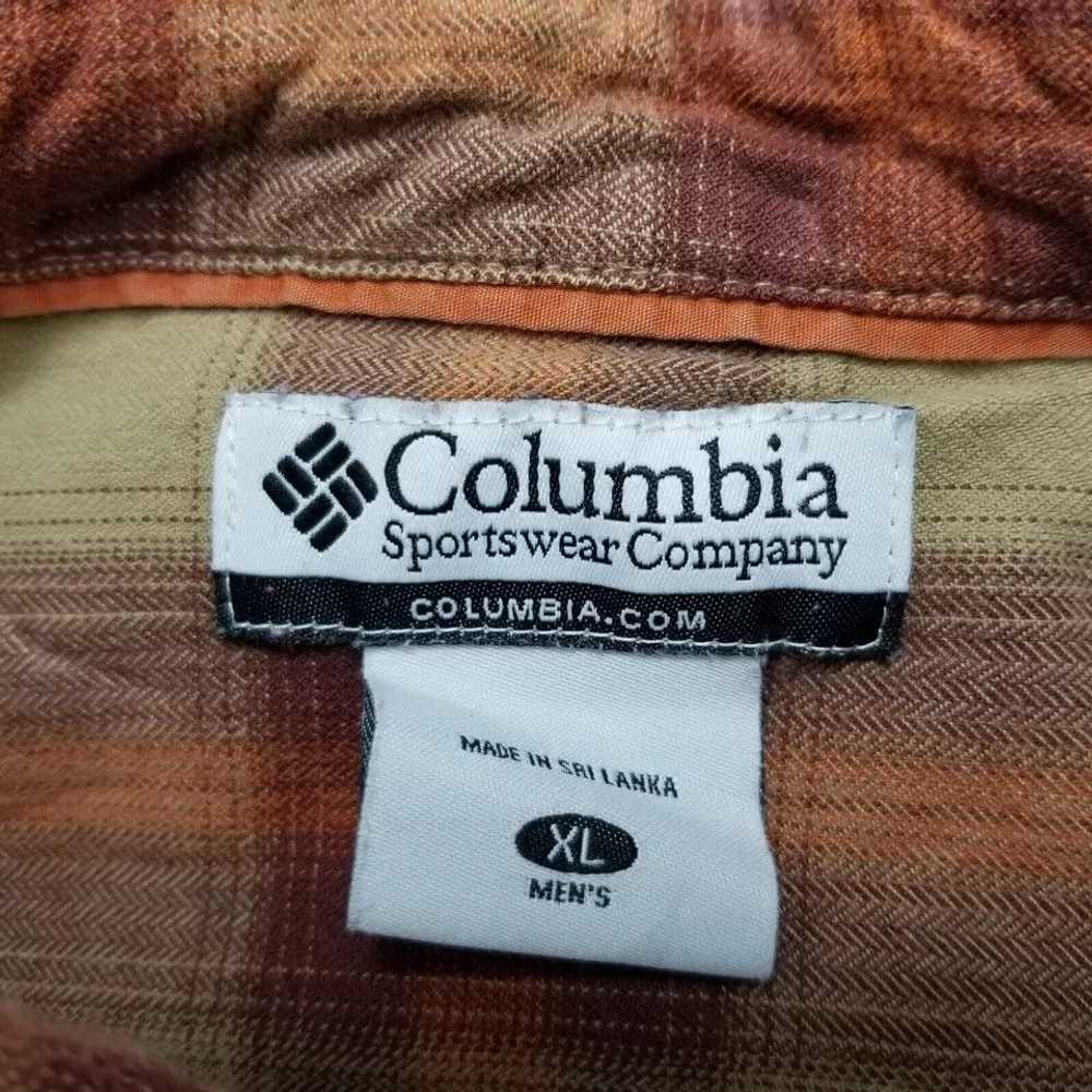 Columbia Columbia Shirt Mens XL Plaid Button Up P… - image 5