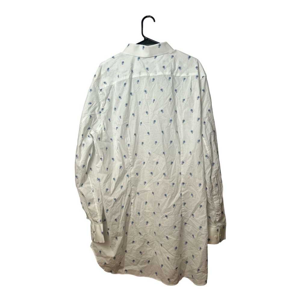 Bonobos Bonobos Stretch White Long Sleeve Floral … - image 2