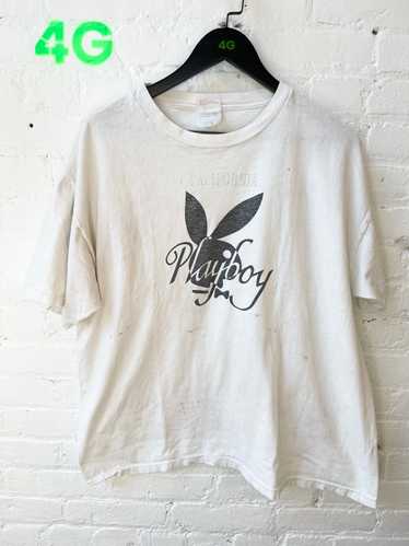 Playboy × Vintage Vintage THRASHED PLAYBOY BUNNY O