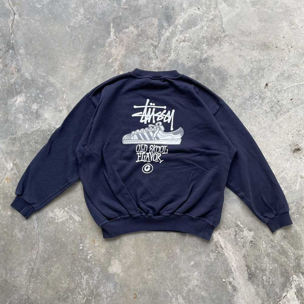 Stussy × Vintage Vintage 90s Stussy old skool fla… - image 6