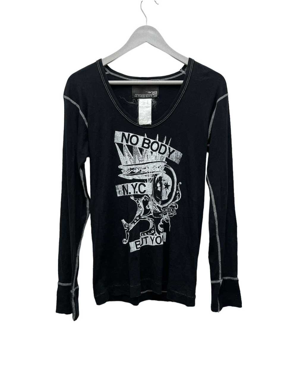 +8 Paris Rock +8 Paris Rock NYC Skull Shirt - image 1