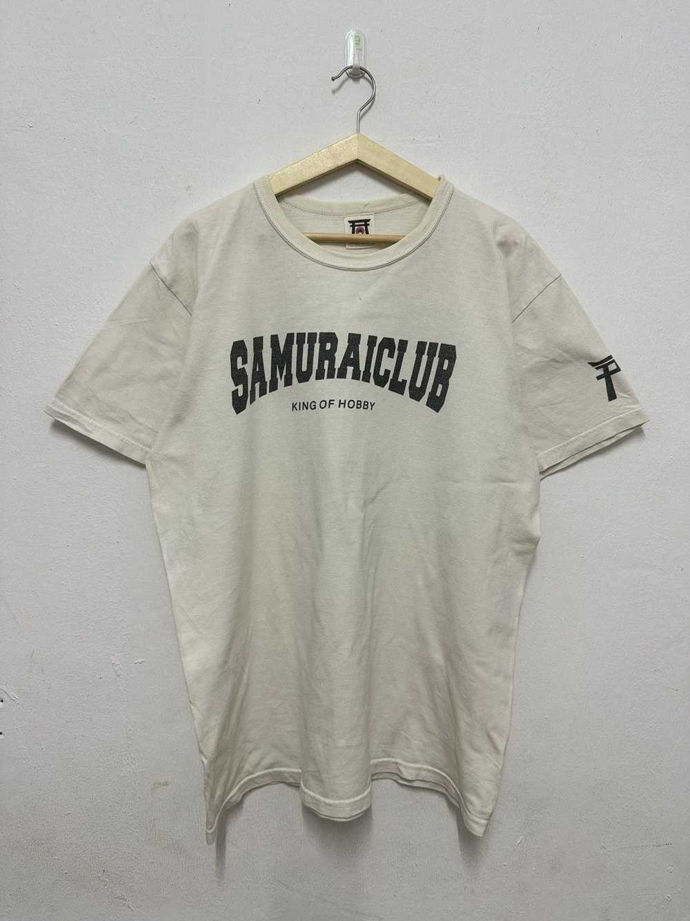 Japanese Brand × Samurai Jeans Samurai Club Tee K… - image 1