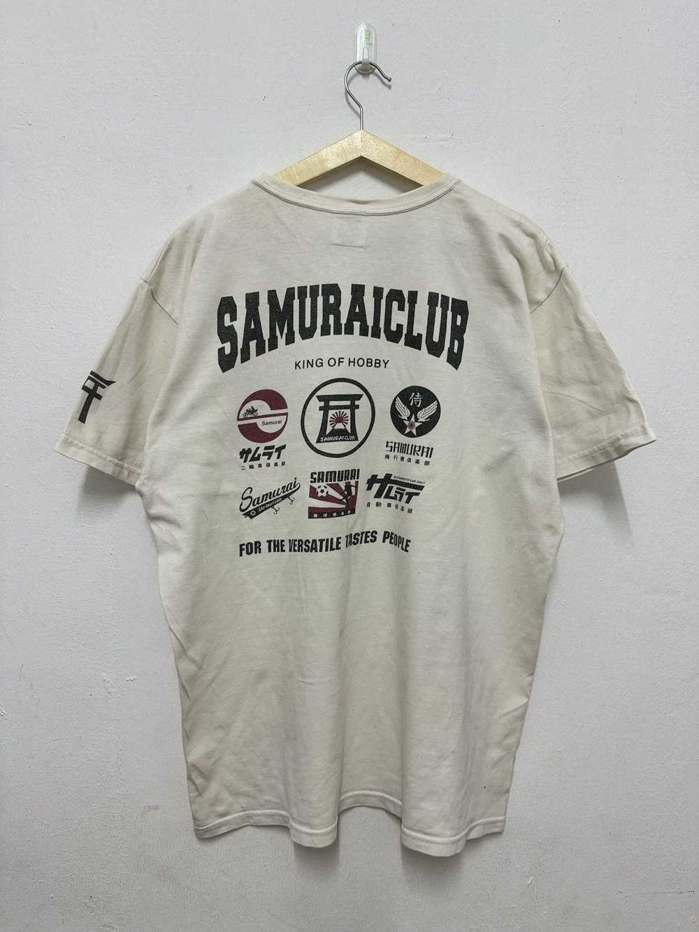 Japanese Brand × Samurai Jeans Samurai Club Tee K… - image 4