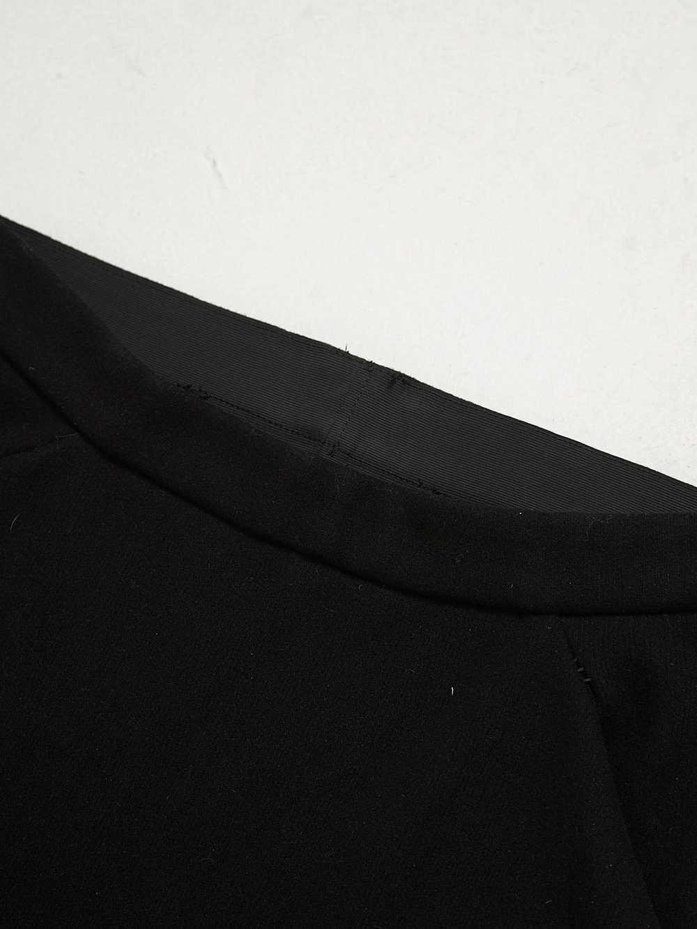 Leon Emanuel Blanck Black Deconstructed Drop Crot… - image 3