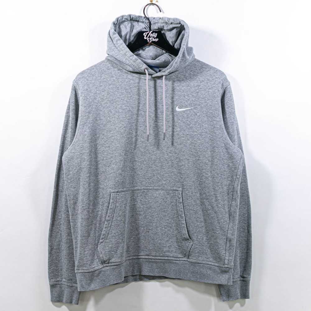 Nike × Streetwear × Vintage NIKE Swoosh Blank Hoo… - image 1