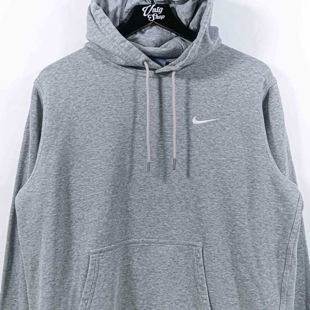 Nike × Streetwear × Vintage NIKE Swoosh Blank Hoo… - image 3