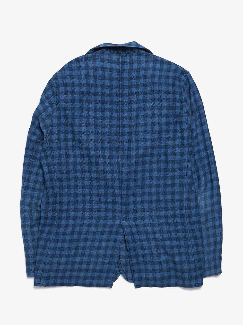 Umit Benan Blue Checkered Shirt - image 2