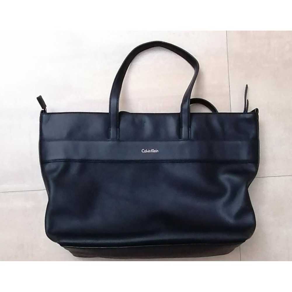 Calvin Klein Vegan leather handbag - image 9