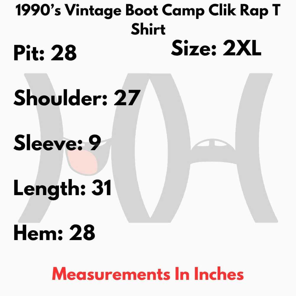 Hype × Rap Tees × Vintage 1990's Vintage Boot Cam… - image 6