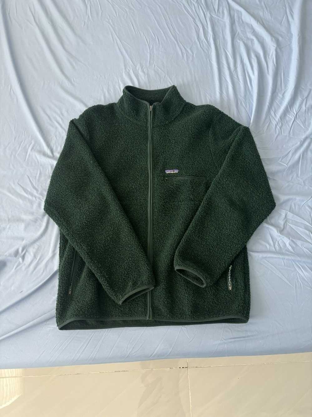 Patagonia Reclaimed Fleece Jacket Green - image 2