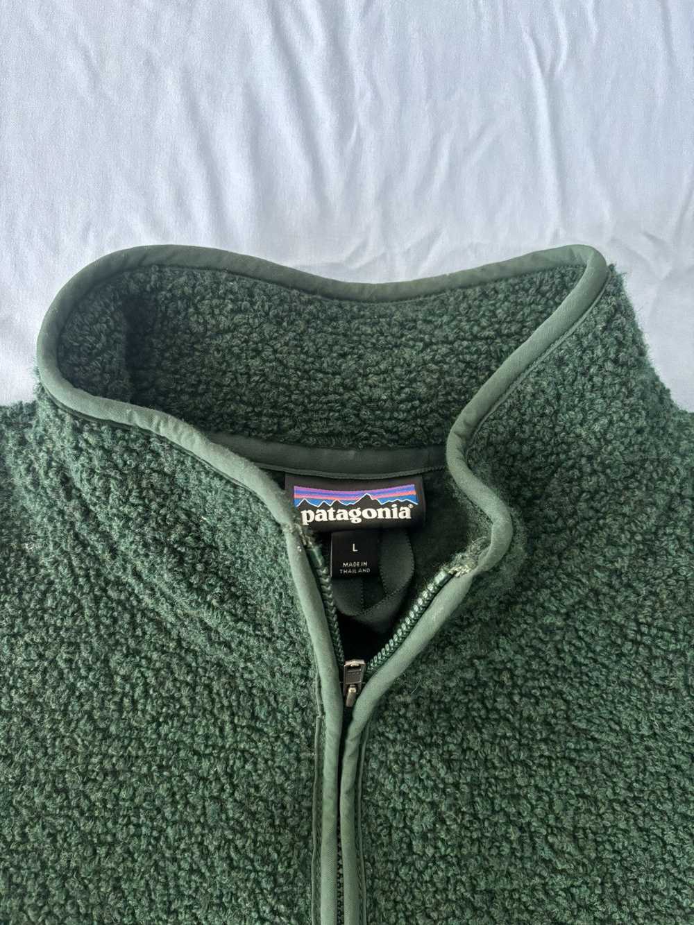 Patagonia Reclaimed Fleece Jacket Green - image 4