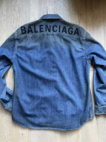 Balenciaga denim shirt Gem