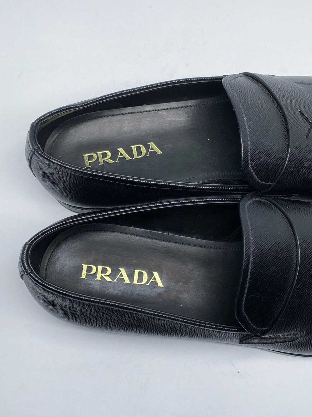 Prada Prada Saffiano Leather Penny Loafer size 12… - image 8