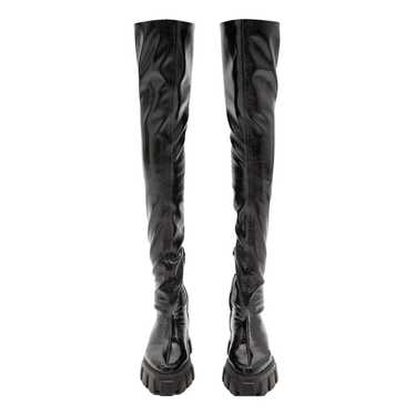 Prada Monolith patent leather boots - image 1