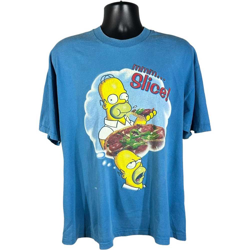 Vintage Vintage Homer Simpson Pizza Tee - image 1