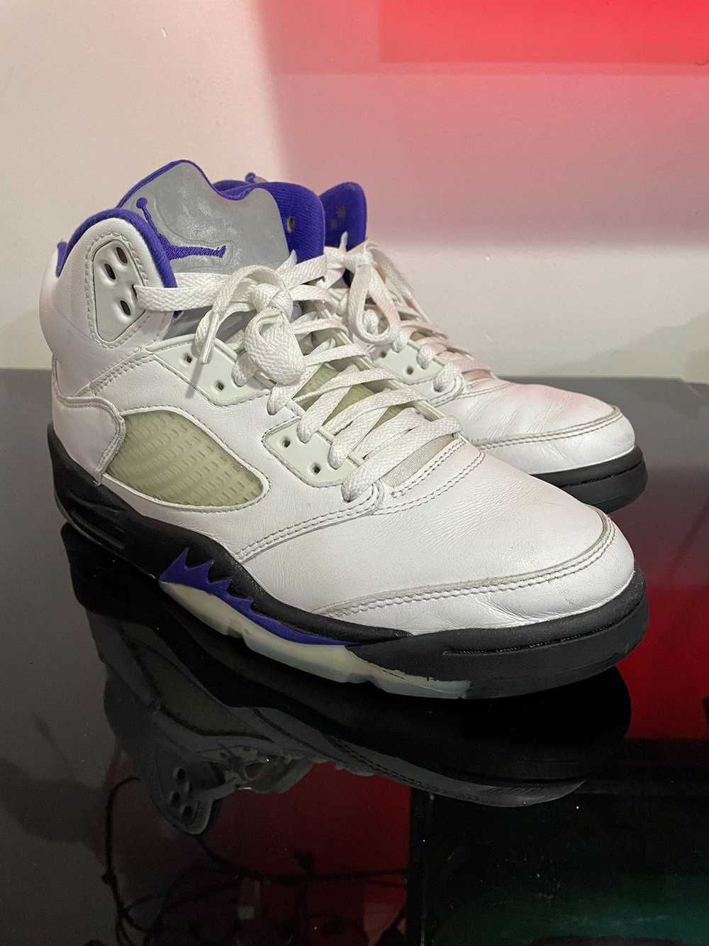 Jordan Brand Jordan 5 Retro Concord White Purple … - image 7