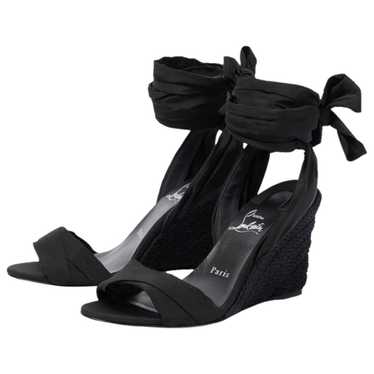 Christian Louboutin Cloth sandal - image 1