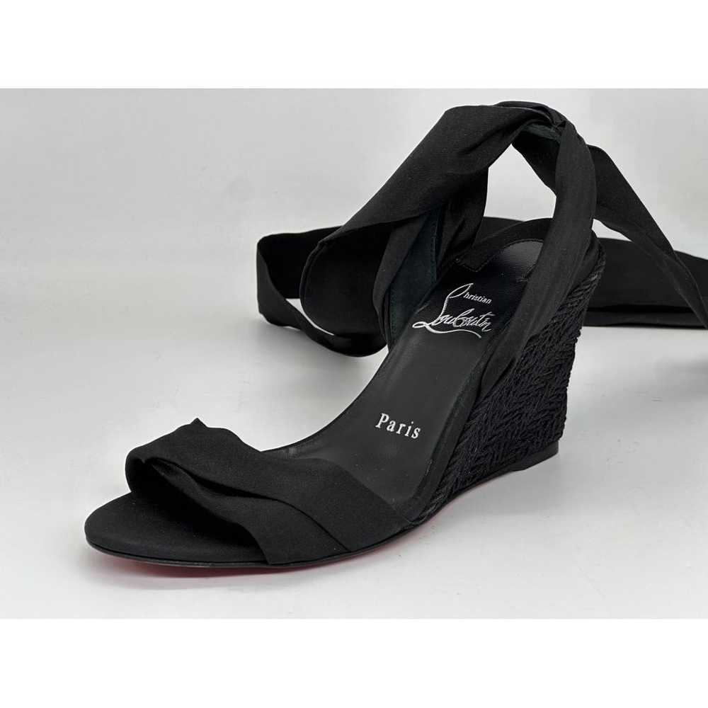 Christian Louboutin Cloth sandal - image 5