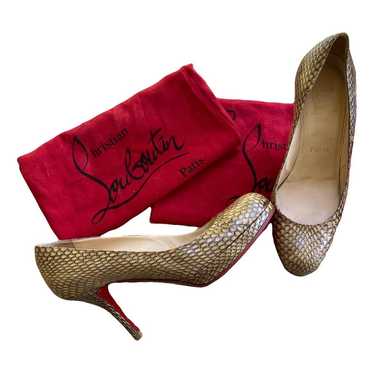 Christian Louboutin Bianca python heels - image 1