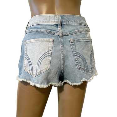 Hollister distressed patchwork vintage high rise … - image 1